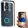 WiFi Videocitofono Wireless, 1080P Video Citofono senza Fili Collegato Allo Smartphone, Visione Notturna, Rilevamento del Movimento - GLAXPHONE