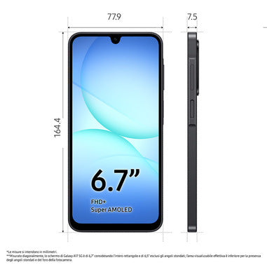 Samsung Galaxy A17 5G, 8/256GB