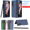 Phone Case Foldable Screen Hinge Pen Slot Frosted Protective Cover