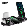 Caricatore Wireless, 6 in 1 Ricarica Rapida SAMSUNG-HUAWEI-IPHONE - GLAXPHONE