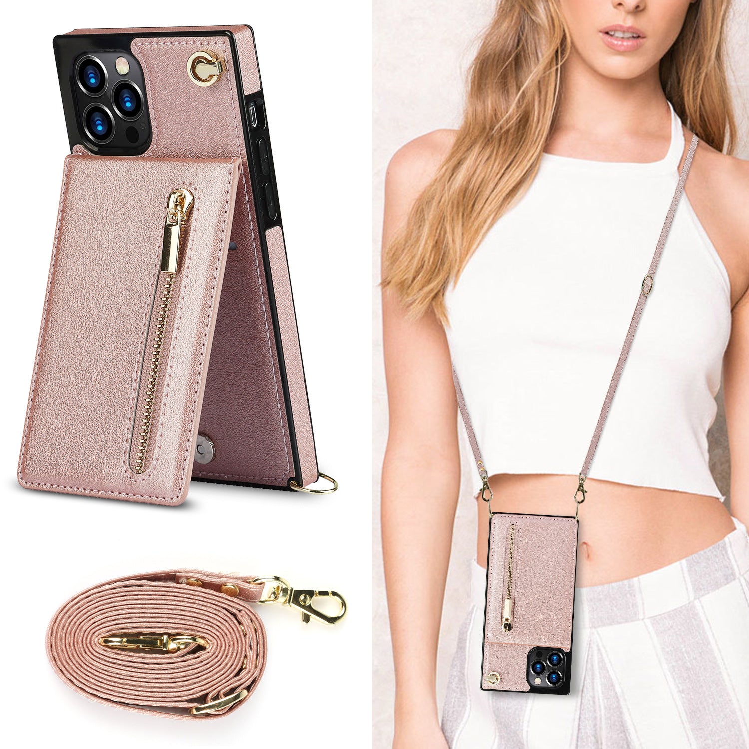 phone case with cord strap