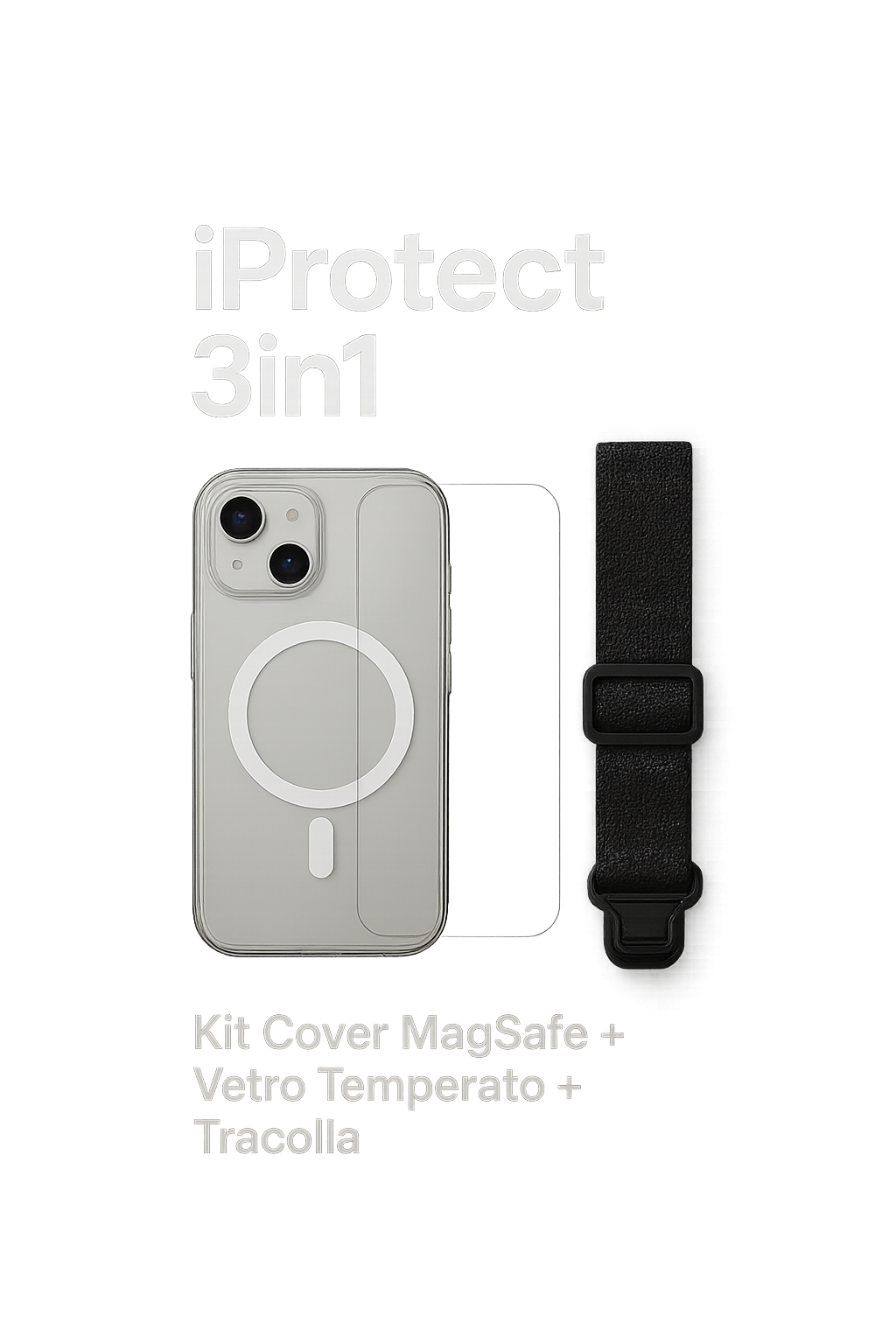 📱 iProtect Flex 5 in 1 MagSafe Edition – Protezione completa e stile in un solo kit