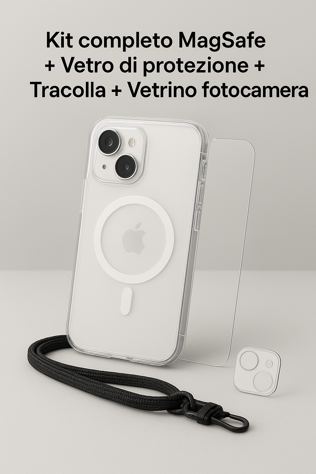 📱 iProtect Flex 5 in 1 MagSafe Edition – Protezione completa e stile in un solo kit