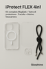 📱 iProtect Flex 5 in 1 MagSafe Edition – Protezione completa e stile in un solo kit