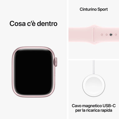 Apple Watch 9 cellulare  41mm Pink