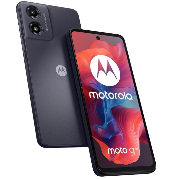 MOTOROLA MOTO G04 4/64 Black